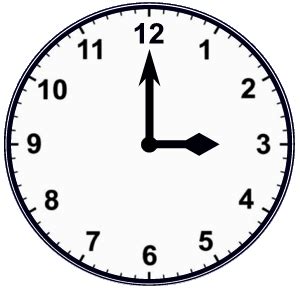 3 o'clock digital time|Interactive Clock .